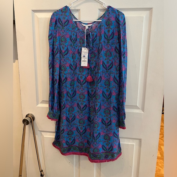 Southern Tide Dresses & Skirts - Southern Tide Brilliant Blue Paisley Dress sz S